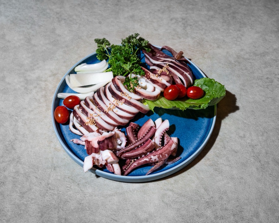 오징어숙회 Boiled Sliced Squid