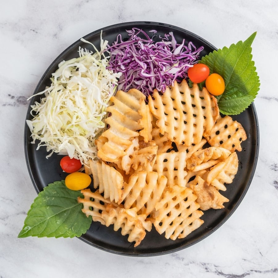 와플 감자튀김 Waffle Fries