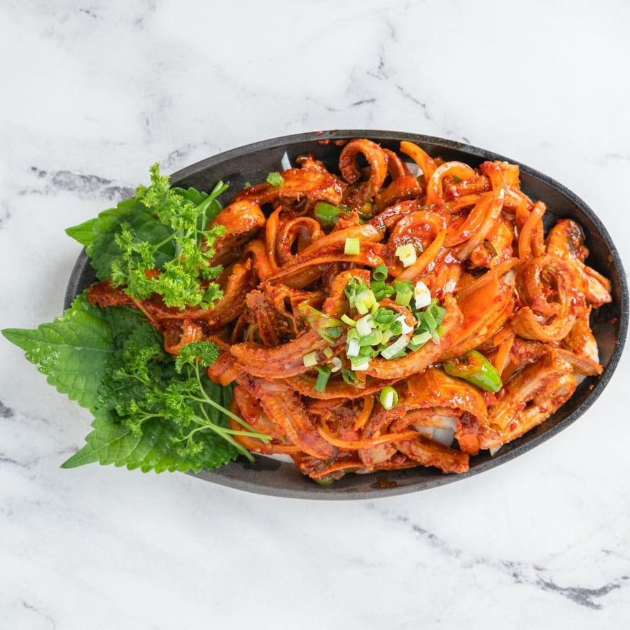 양념 꼼장어 구이 Spicy Seasoned Hagfish
